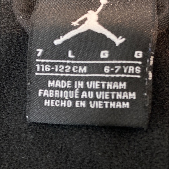 NIKE AIR JORDAN Jacket Boys 6-7 Y Zip - Picture 6 of 7